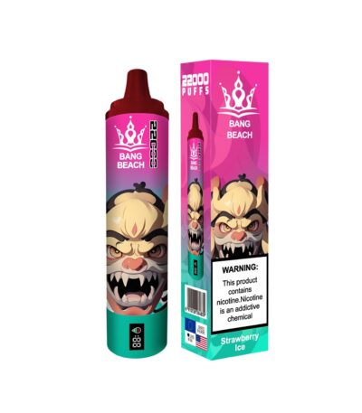 bang beach 22000 puff vapes strawberry ice