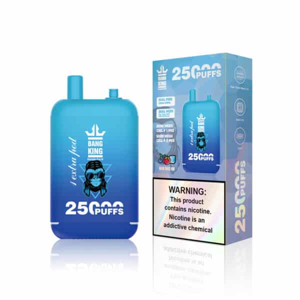 bang king 25000 blue razz ice