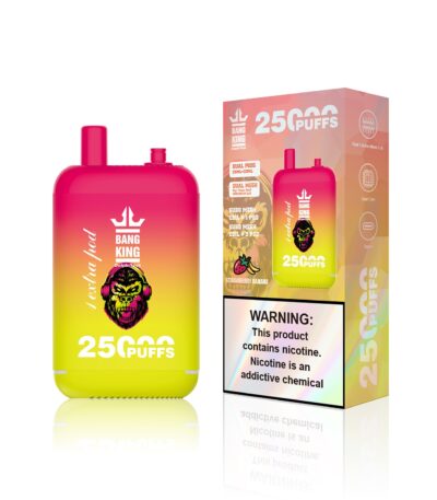 bang king 25000 strawberry banana