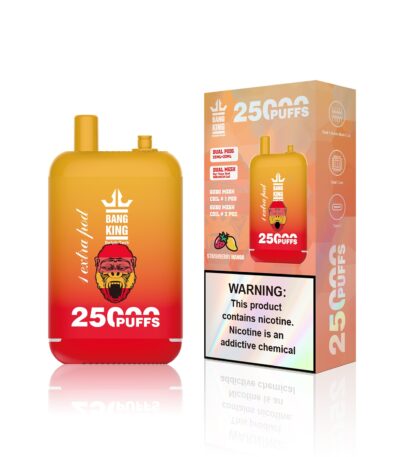 bang king 25000 strawberry mango