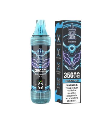 bang tornado 35k 35000 puffs Blueberry ice