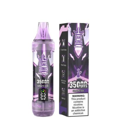 bang tornado 35k 35000 puffs Grape Ice