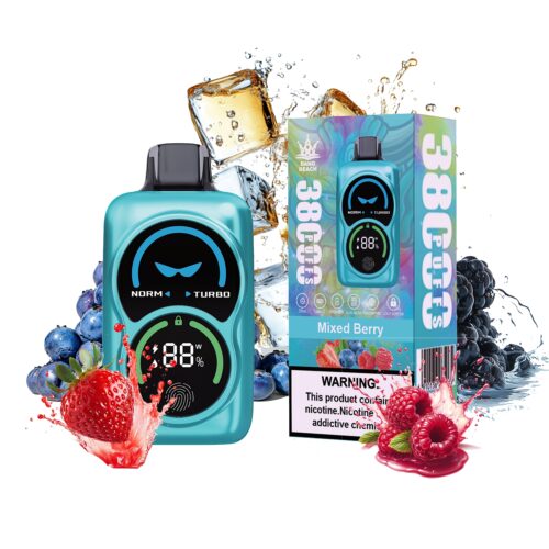 mieszanka jagód Bang Beach 38000 puff