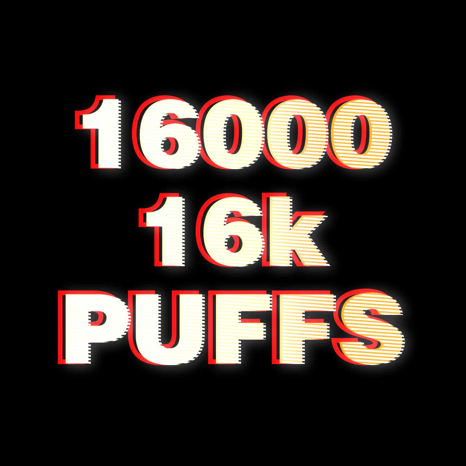 puff 16k 16000 Vape för engångsbruk