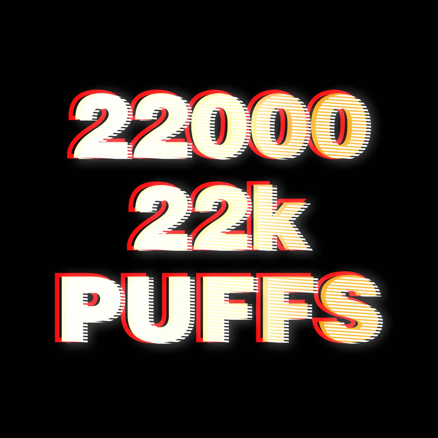 puff 22k 22000 Engångsvape