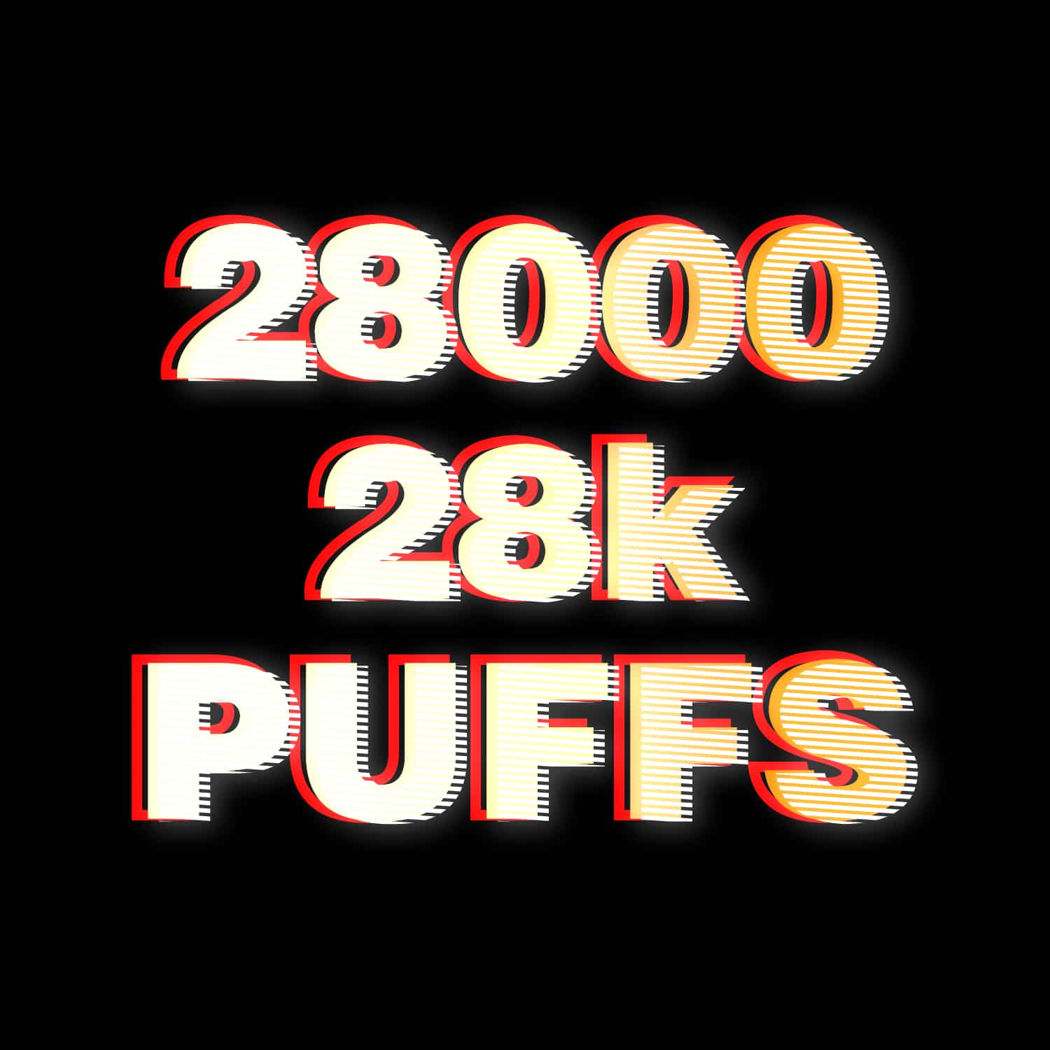 puff 28k 28000 Engångsvape