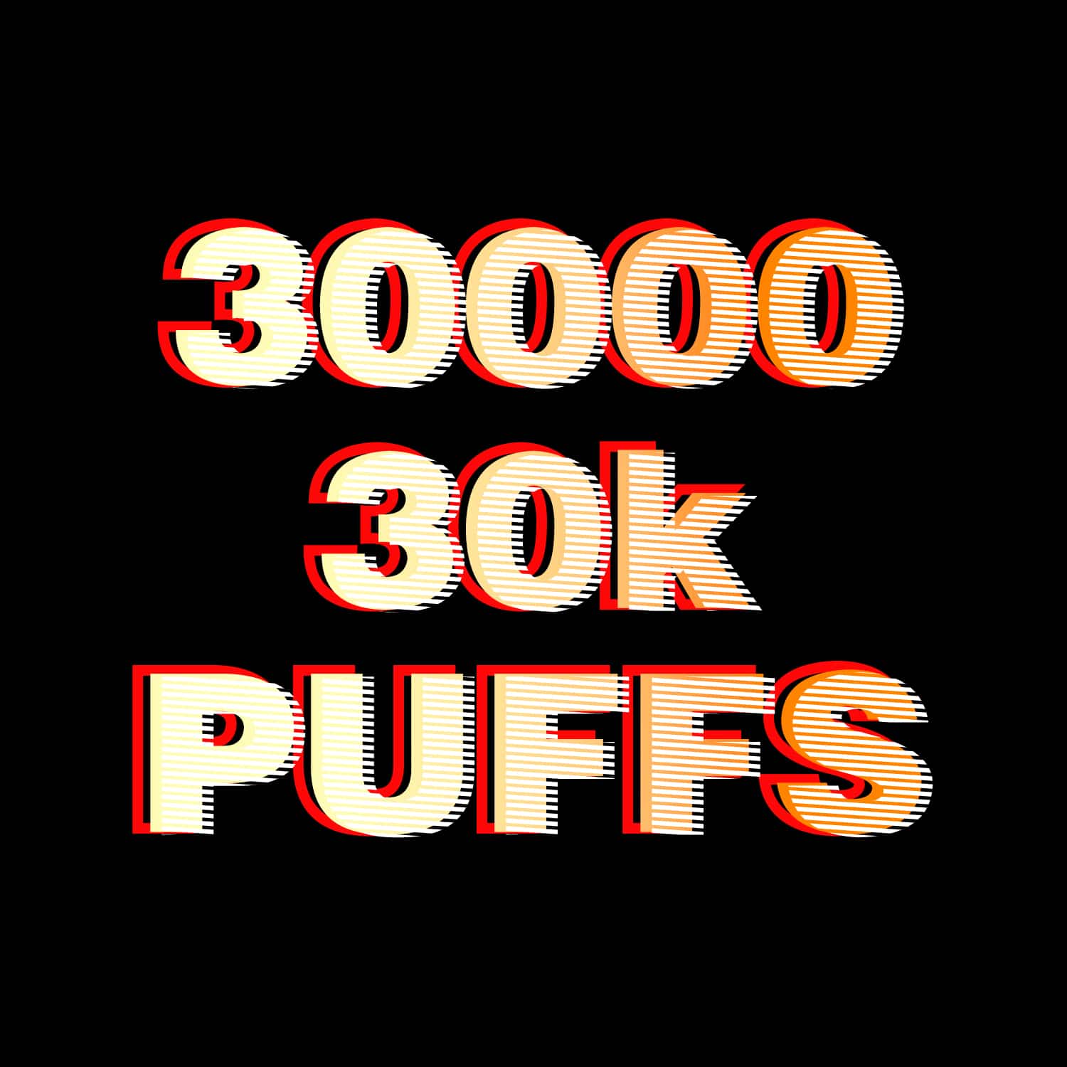 puff 30k 30000 Vape för engångsbruk