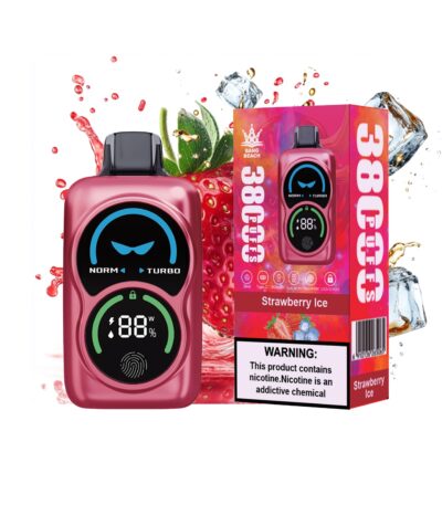strawberry ice Bang Beach 38000 puff