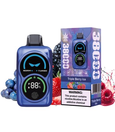 triple berry ice Bang Beach 38000 puff