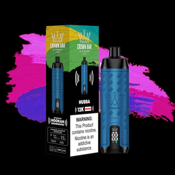 Al-Fakher-Crown-Bar-12000-Puff-Hubba