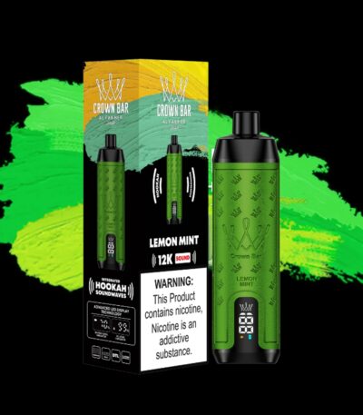 Al-Fakher-Crown-Bar-12000-Puff-Lemon-Mint