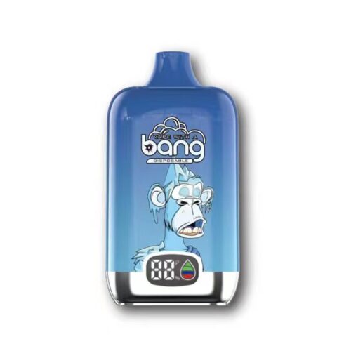 Bang King Digital Box 15000 Puff Smart Screen Blueberry Freeze