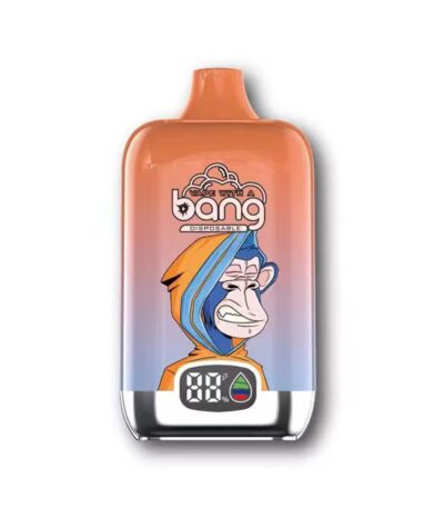 Bang King Digital Box 15000 Puff Smart Screen Peach Berry