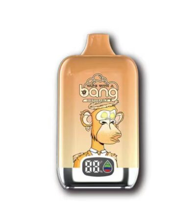 Bang King Digital Box 15000 Puff Smart Screen Peach Freeze
