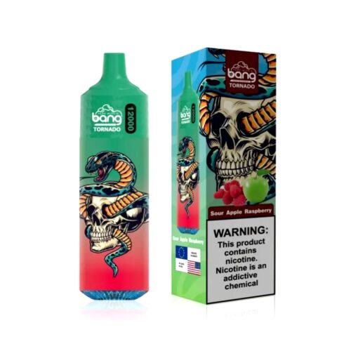 Bang Tornado 12000 Sour apple raspberry
