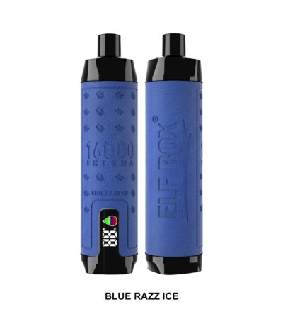 ELF BOX SHISHA 16000 PUFF Bleu Razz ice