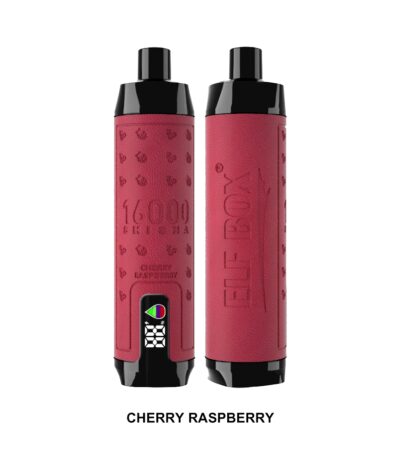 ELF BOX SHISHA 16000 PUFF Cerise Framboise
