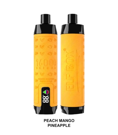 エルフボックス SHISHA 16000 PUFF ピーチ・マンゴー・パイナップル