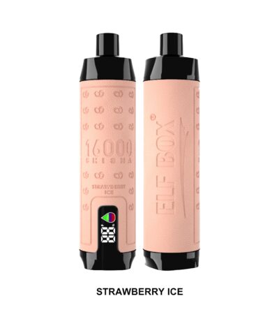 エルフボックス SHISHA 16000 PUFF ストロベリーアイス