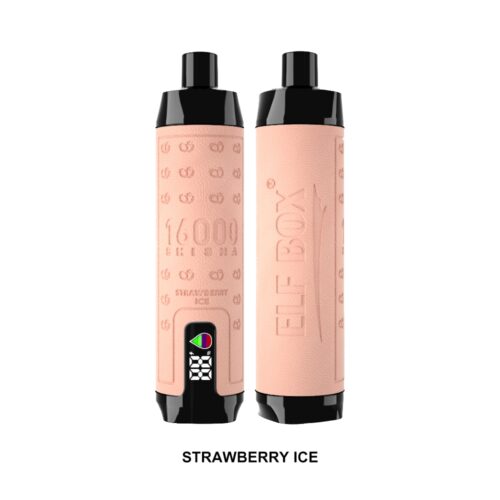 ELF BOX SHISHA 16000 PUFF Jordgubbsis