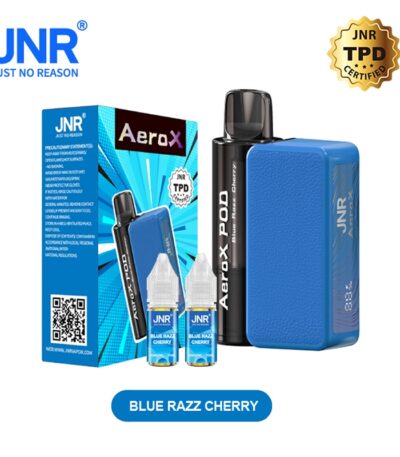 JNR Areo X 32000 puff Ricaricabile vape Blue Razz Cherry