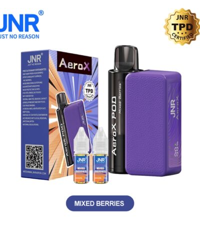 JNR Areo X 32000 puff ricaricabile svapare Bacche miste