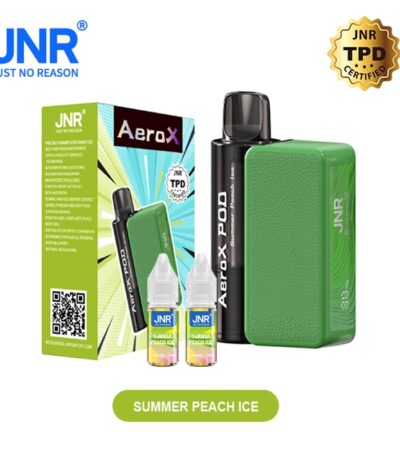 JNR Areo X 32000 puff Ricaricabile Sapevape Estate Pesca Ghiaccio