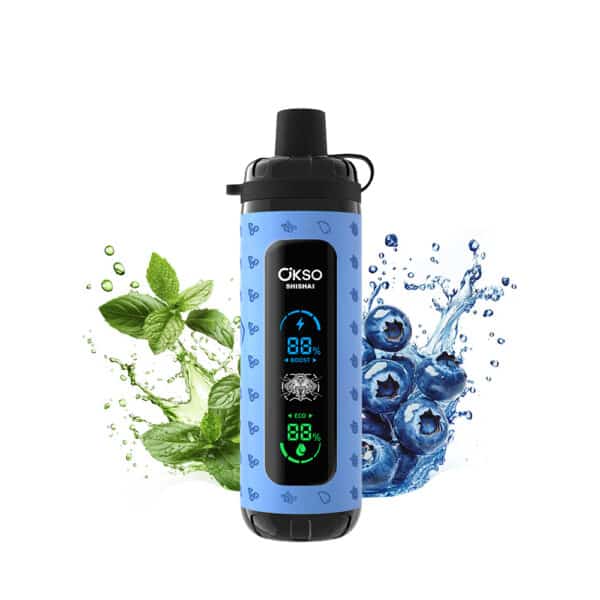 OKSO Shisha Max 40k 40000 marjainen minttu