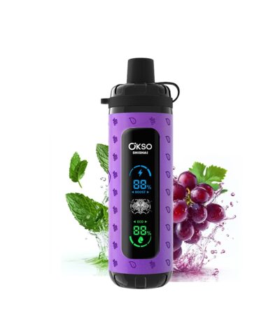 OKSO Shisha Max 40k 40000 raisin menthe