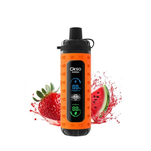 OKSO Shisha Max 40k 40000 jordgubbe vattenmelon