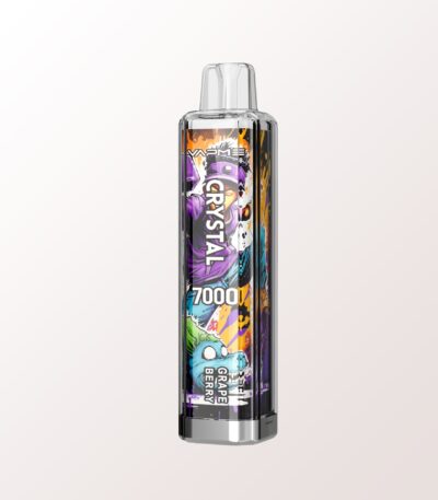 VAPME CRYSTAL 7000 Puffs Traubenbeere