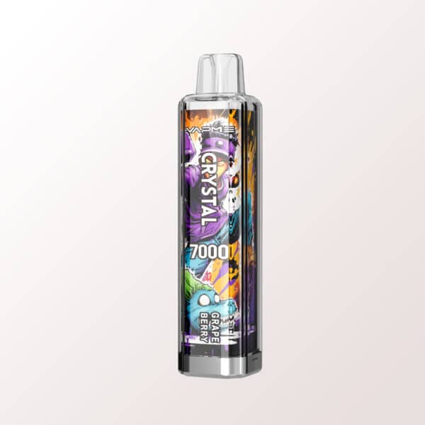 VAPME CRYSTAL 7000 puffów Grape Berry
