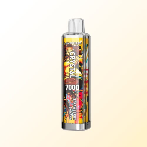 VAPME CRYSTAL 7000 puffs Strawberry Banana