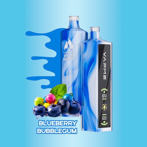 Vapme SHISHA Pro Max 20000 puff BLUEBERRY BUBBLEGUM