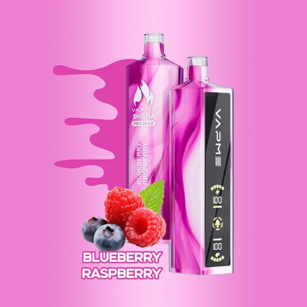 Vapme SHISHA Pro Max 20000 puff BLUEBERRY RASPBERRY