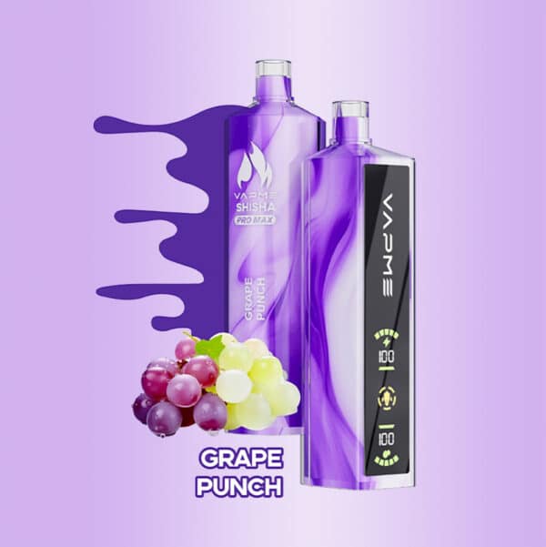 Vapme SHISHA Pro Max 20000 puff GRAPE PUNCH