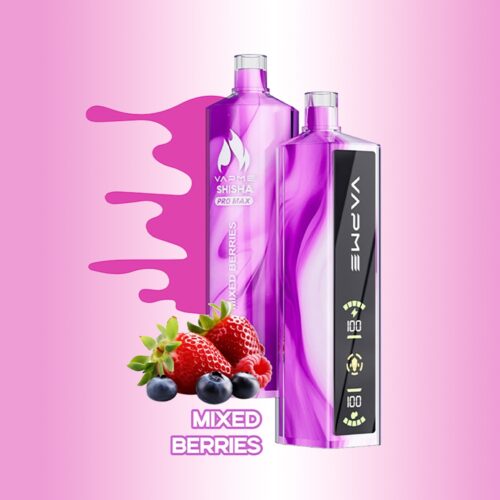 Vapme SHISHA Pro Max 20000 puff sekoitetut marjat