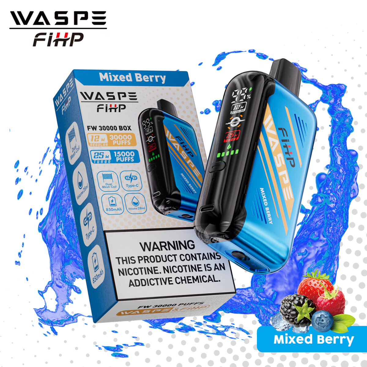 WASPE FIHP 30000 Mixed Berry