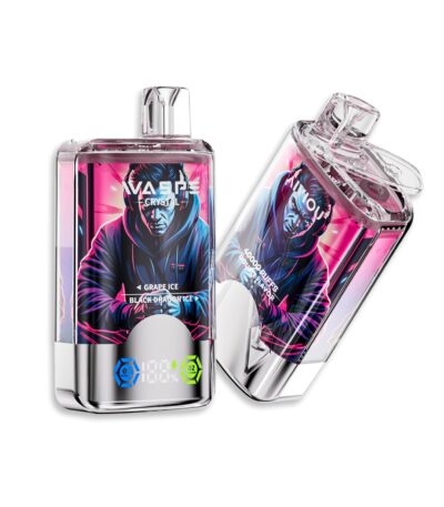 Waspe Crystal 40000 puff dubbla smaker Grape lce & Black Dragon lce