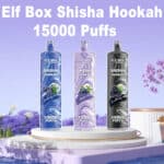elf box shisha vandpibe 15000 pust