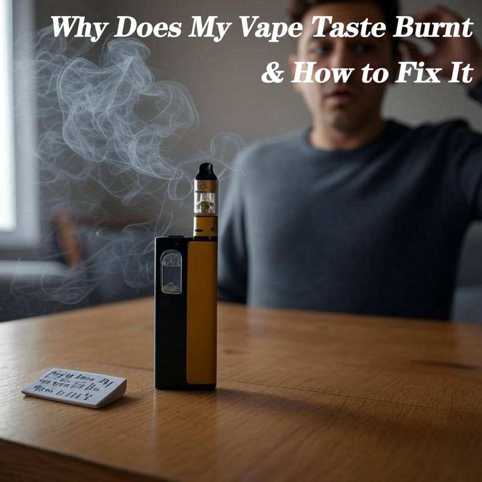 Miksi minun Vape maku palanut ja miten korjata se 1
