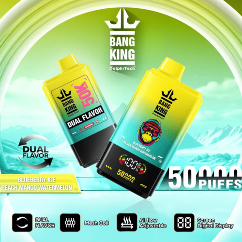 Bangking 50000 Puff blåbärsis&persika mango vattenmelon