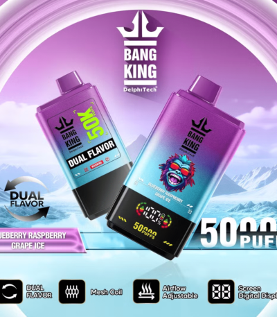 Bangking 50000 Puff blueberry raspberry&grape ice