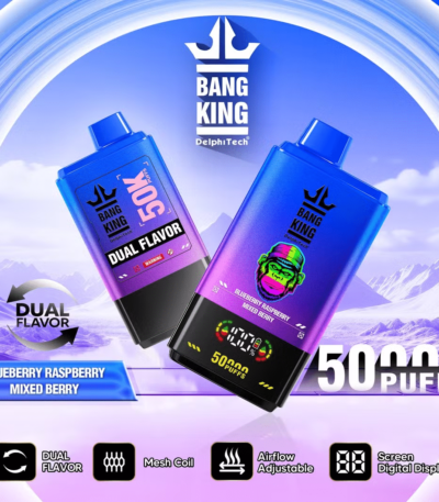 Bangking 50000 Puff blueberry raspberry&mixed berry
