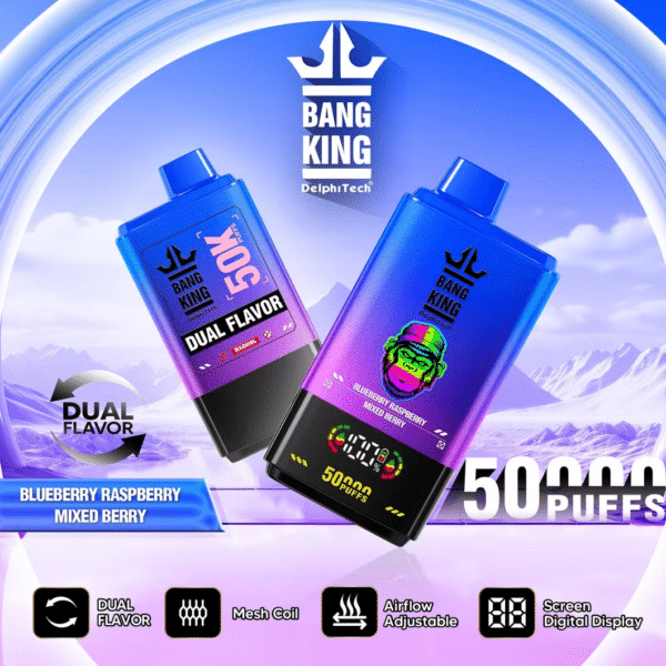 Bangking 50000 Puff Blaubeere-Himbeere&Mischbeere