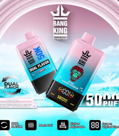 Bangking 50000 Puff red bull&blueberry watermelon