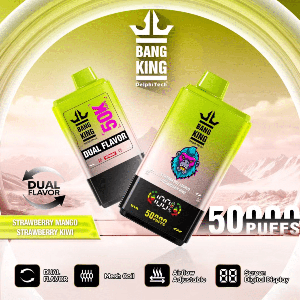 Bangking 50000 Puff fragola mango&fragola kiwi
