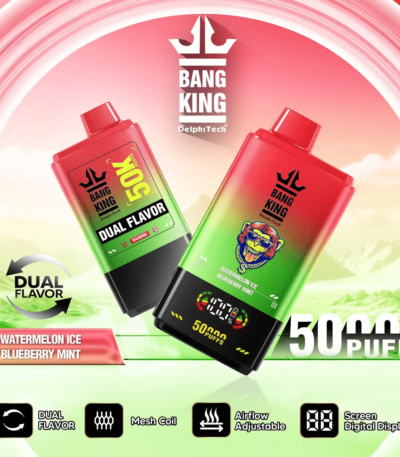 Bangking 50000 Puff watermelon ice&blueberry mint