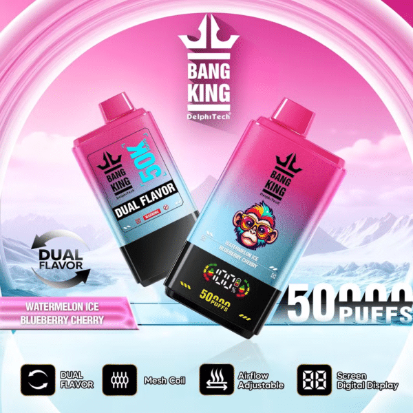 Bangking 50000 Puff sandía ics&arándano cereza