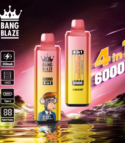 bang blaze 60000 puffs blueberry icepeach mango watermelonpassion kissmelon apple